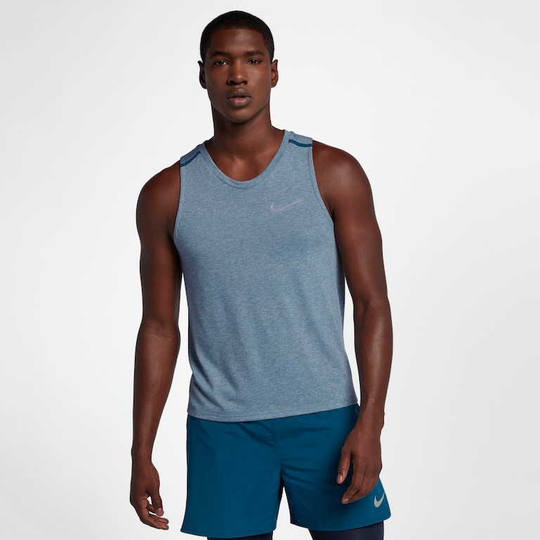 Regata Nike Breathe Rise 365 Masculina - Foto 1