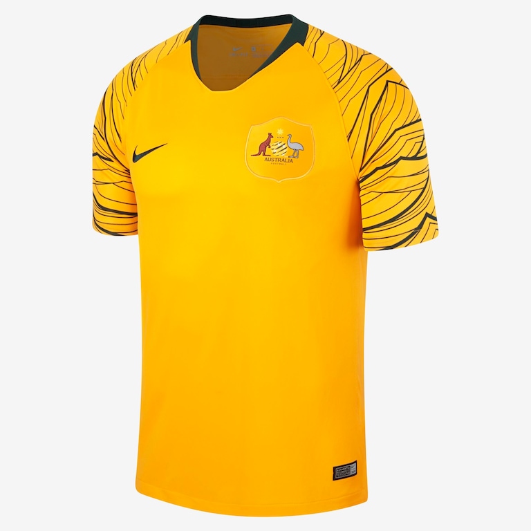 Camisa Nike Austrália I 2018/19 Torcedor Pro Masculina - Nike
