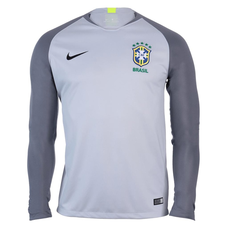 Camisa de Goleiro Nike Brasil 2018/19 Torcedor Pro Masculina - Foto 8