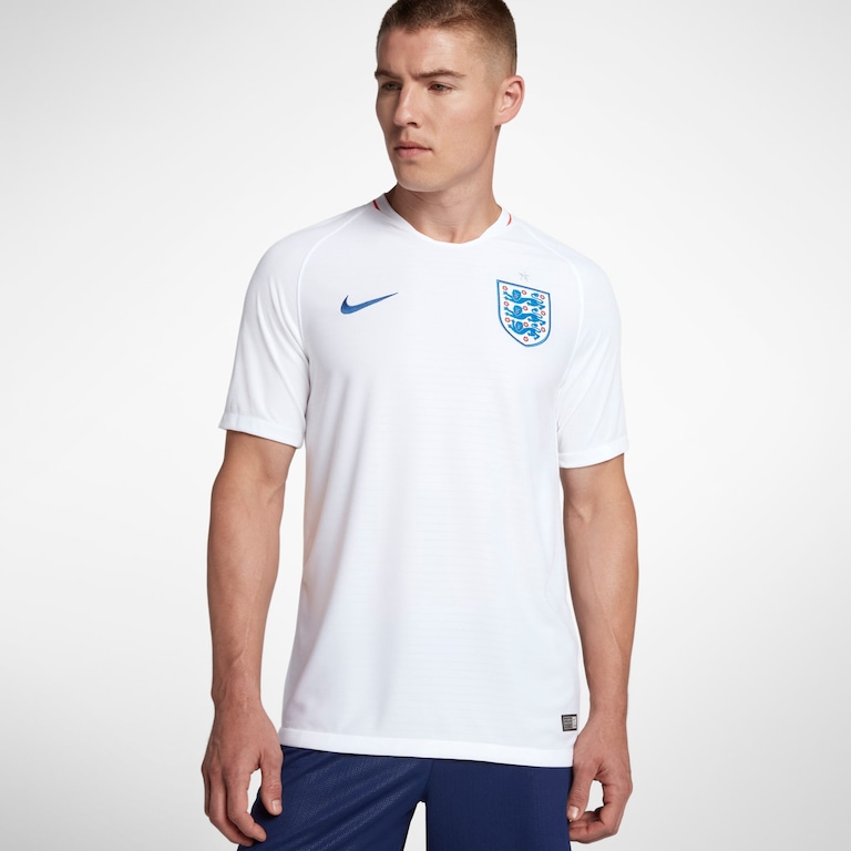 Camisa Nike Inglaterra I 2018/19 Torcedor Pro Masculina - Foto 1