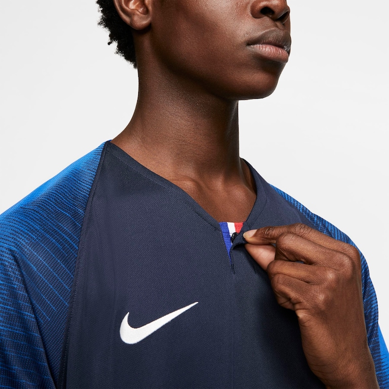 Camisa Nike França I 2018/19 Torcedor Pro Masculina - Foto 4
