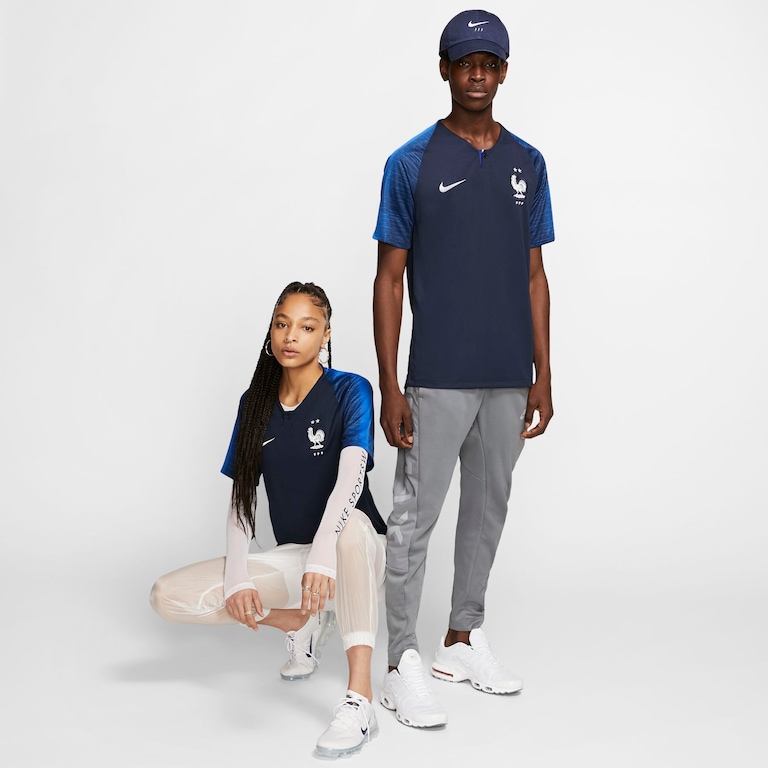 Camisa Nike França I 2018/19 Torcedor Pro Masculina - Foto 6