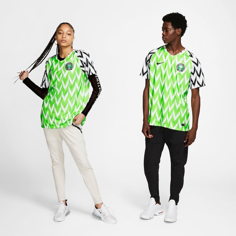 Camisa Nike Nigéria I 2018/19 Torcedor Pro Masculina - Foto 7