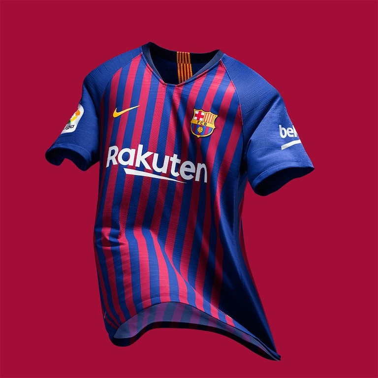 Camisa Nike Barcelona I 2018/19 Jogador Masculina - Foto 5