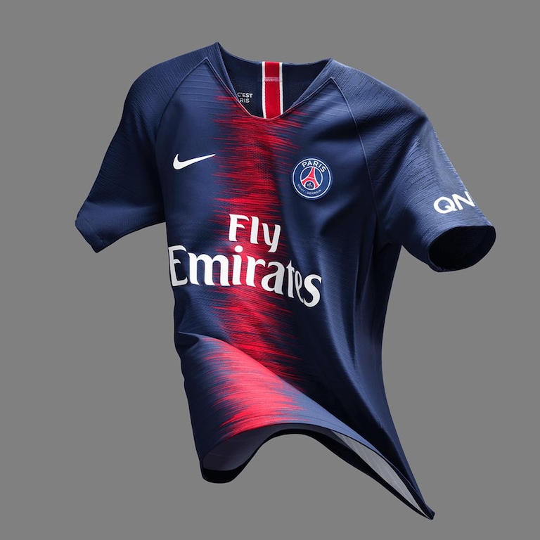 Camisa Nike PSG I 2018/2019 Jogador Masculina - Foto 6