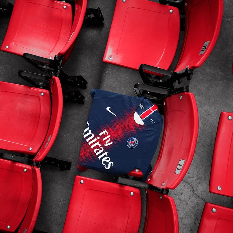 Camisa Nike PSG I 2018/2019 Jogador Masculina - Foto 9