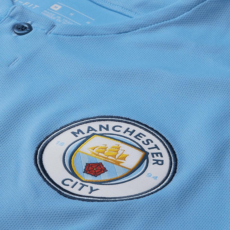 Camisa Nike Manchester City I 2018/19 Torcedor Pro Masculina - Foto 3