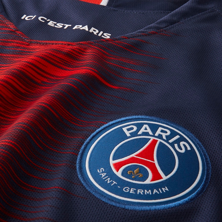 Camisa Nike PSG I 2018/2019 Torcedor Pro Masculina - Foto 3