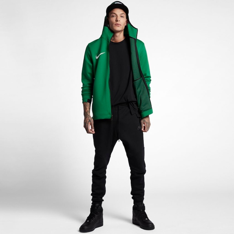 Jaqueta Nike Boston Celtics Therma Flex Showtime Masculina - Foto 3