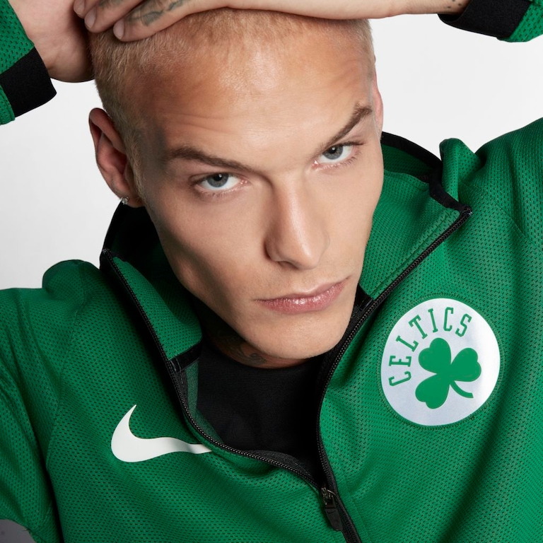 Jaqueta Nike Boston Celtics Therma Flex Showtime Masculina - Foto 5