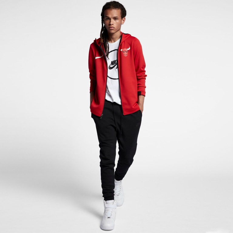 Jaqueta Nike Chicago Bulls Therma Flex Showtime Masculina - Foto 3
