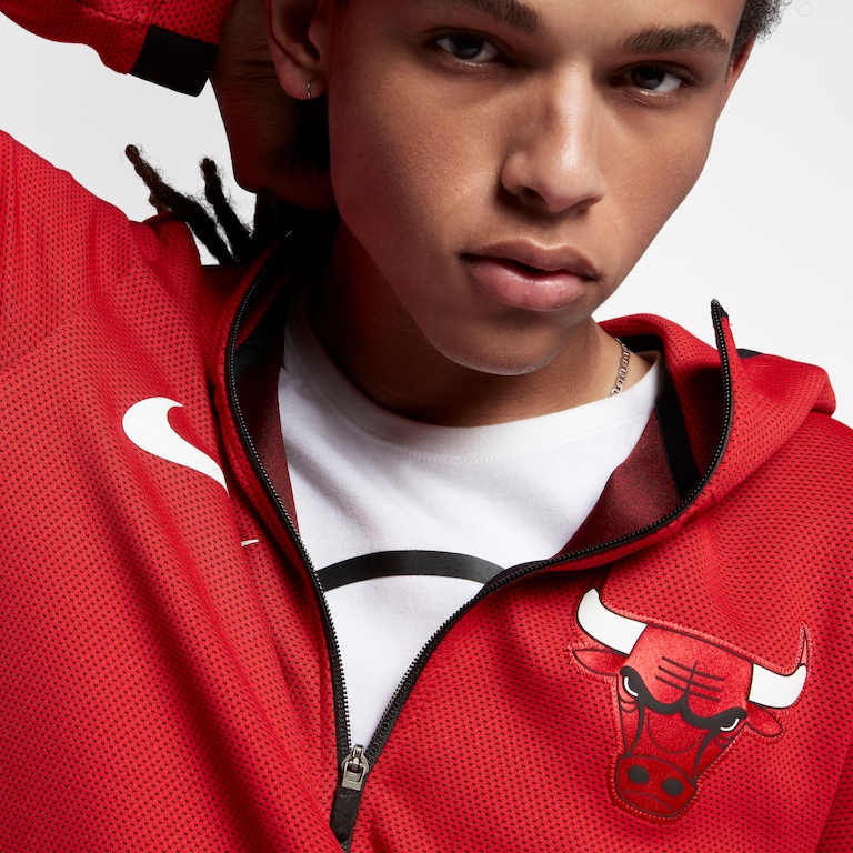 Jaqueta Nike Chicago Bulls Therma Flex Showtime Masculina - Foto 5