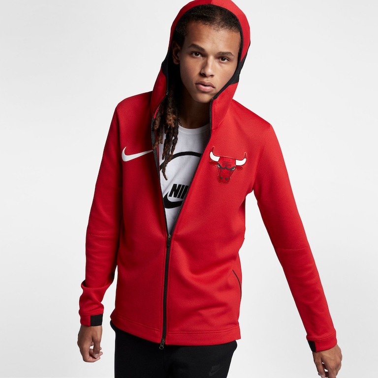 Jaqueta Nike Chicago Bulls Therma Flex Showtime Masculina - Foto 1