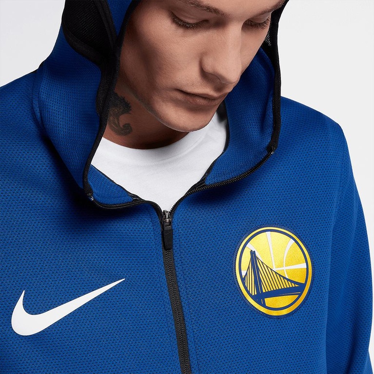 Jaqueta Nike Golden State Warriors Therma Flex Showtime Masculina - Foto 5
