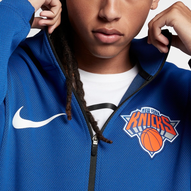 Jaqueta Nike New York Knicks Therma Flex Showtime Masculina - Foto 5