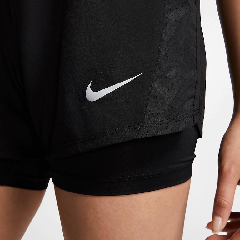 Shorts Nike 10K 2-in-1 Feminino - Foto 6