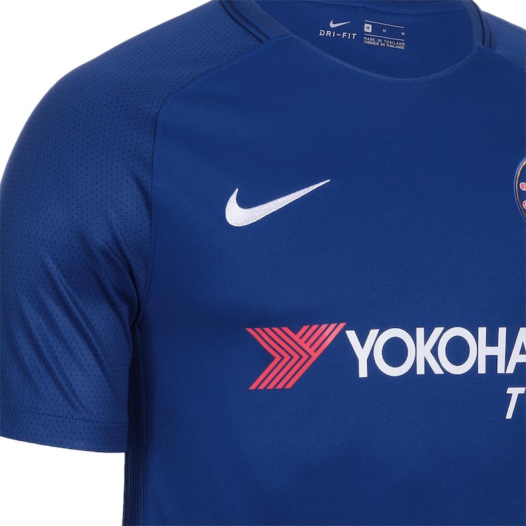 Camisa Nike Chelsea I 2017/18 Torcedor Pro Masculina - Foto 6