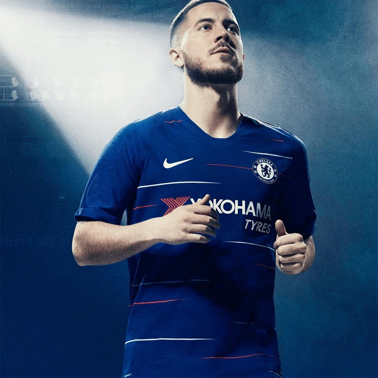 Camisa Nike Chelsea I 2018/19 Jogador Masculina - Foto 6
