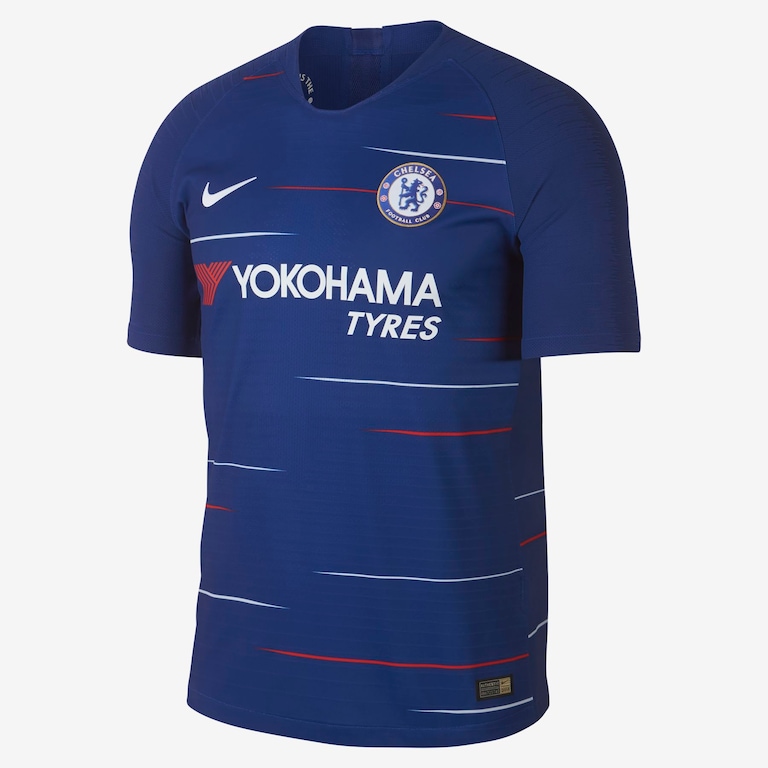 Camisa Nike Chelsea I 2018/19 Jogador Masculina - Foto 1