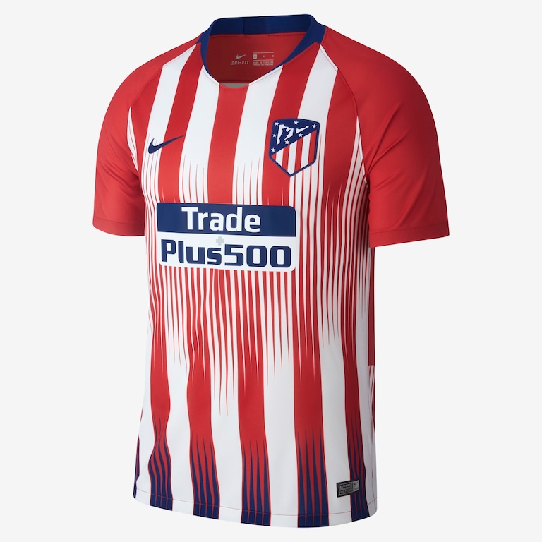 Camisa Nike Atlético de Madrid I 2018/19 Torcedor Pro Masculina - Foto 1