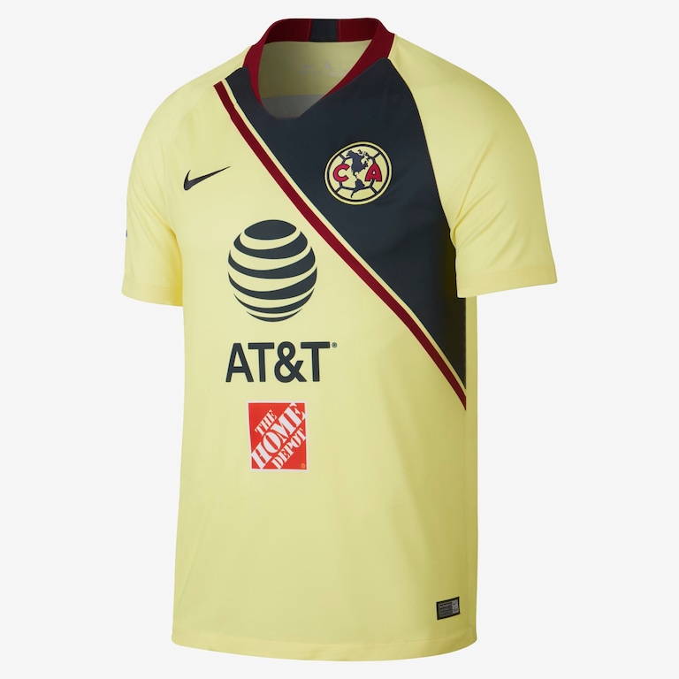 Camisa Nike Club America I 2018/19 Torcedor Pro Masculina - Foto 1