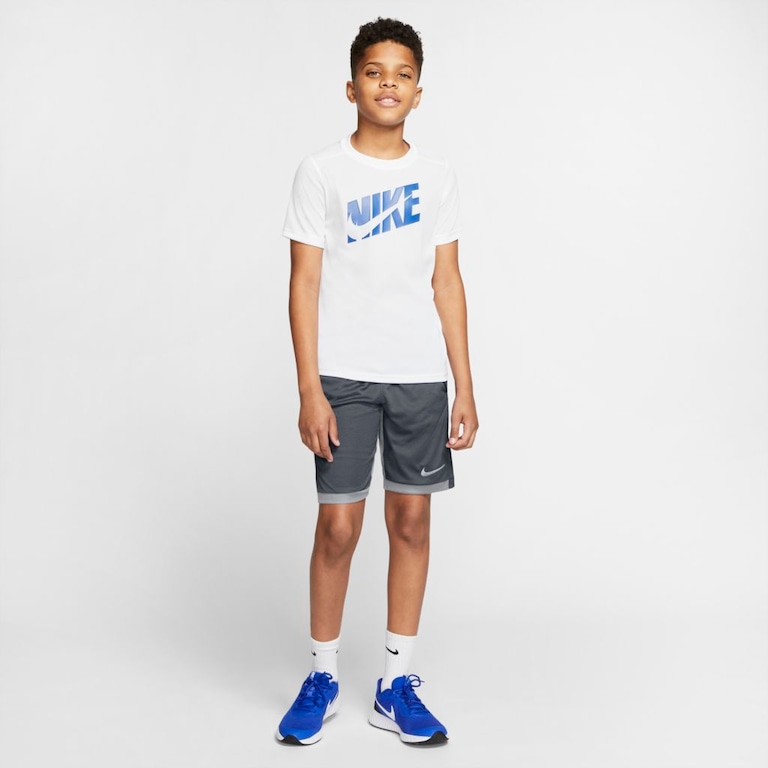 Shorts Nike Dri-Fit Trophy Infantil - Foto 7