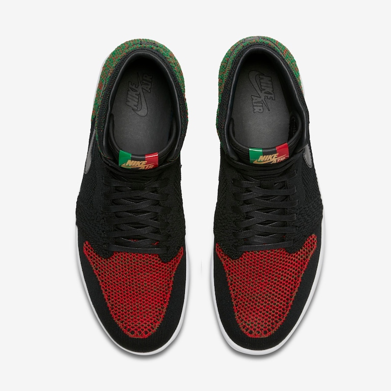 Tênis Air Jordan I Retro High Flyknit BHM Masculino - Foto 4