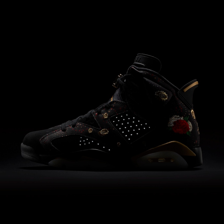 Tênis Air Jordan 6 Retro "Ano Novo Chinês" Masculino - Foto 7