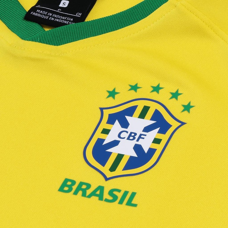 Camisa Nike Brasil I 2018/19 Torcedor Infantil - Foto 3