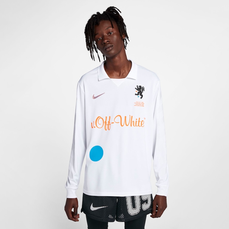 Camiseta NikeLab X Off-White Masculina - Foto 1