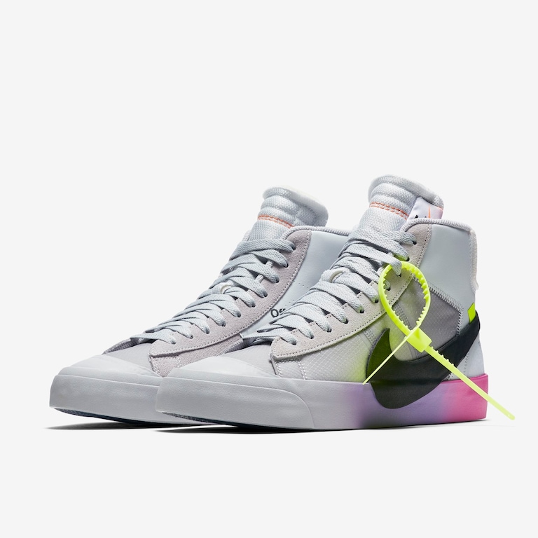 Tênis Nike Blazer Studio Mid x Off-White Masculino - Foto 5