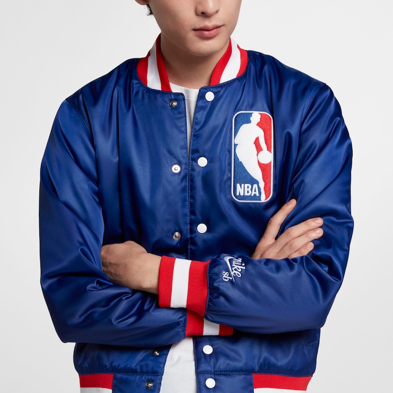 Jaqueta Nike SB x NBA Bomber Masculina - Foto 4