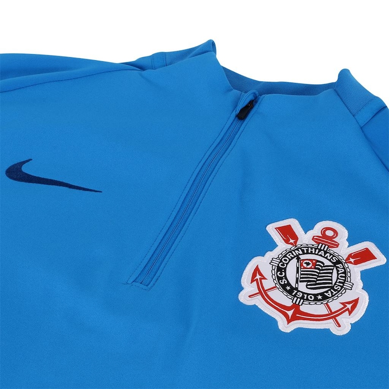 Camisa de Treino Nike Corinthians Dri-Fit Infantil - Foto 5