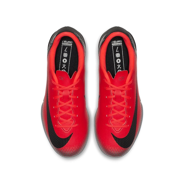 Chuteira Nike Mercurial Vapor XII Academy CR7 Infantil Futsal - Foto 4