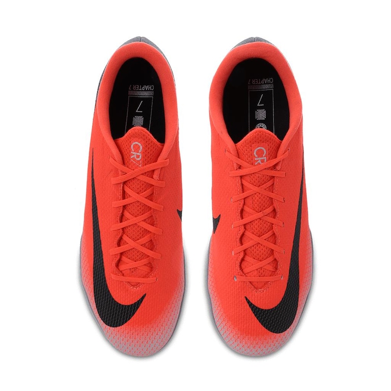 Chuteira Nike Mercurial Vapor XII Academy CR7 Futsal - Foto 4