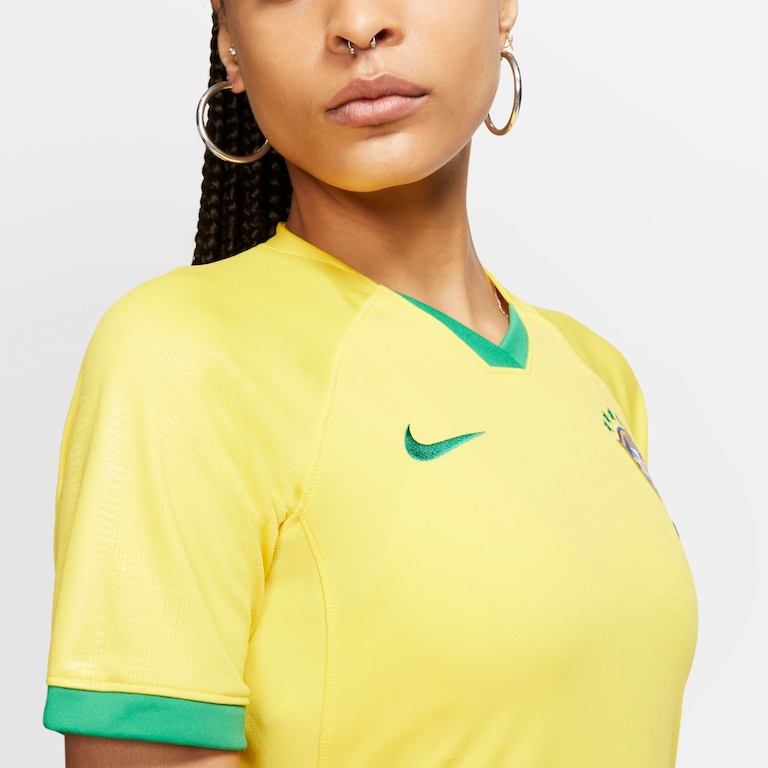 Camisa Nike Brasil I 2020/21 Torcedora Pro Seleção Feminina - Foto 4