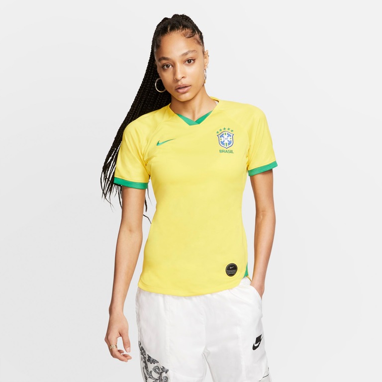 Camisa Nike Brasil I 2020/21 Torcedora Pro Seleção Feminina - Foto 1