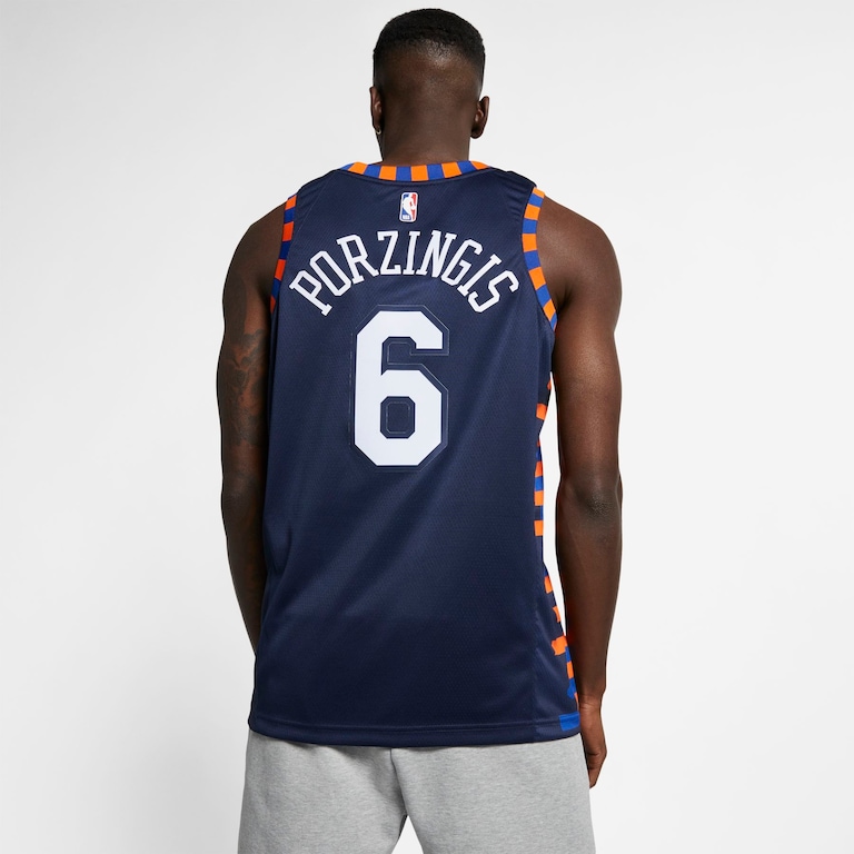 Regata Nike New York Knicks City Edition Swingman Masculina - Foto 2