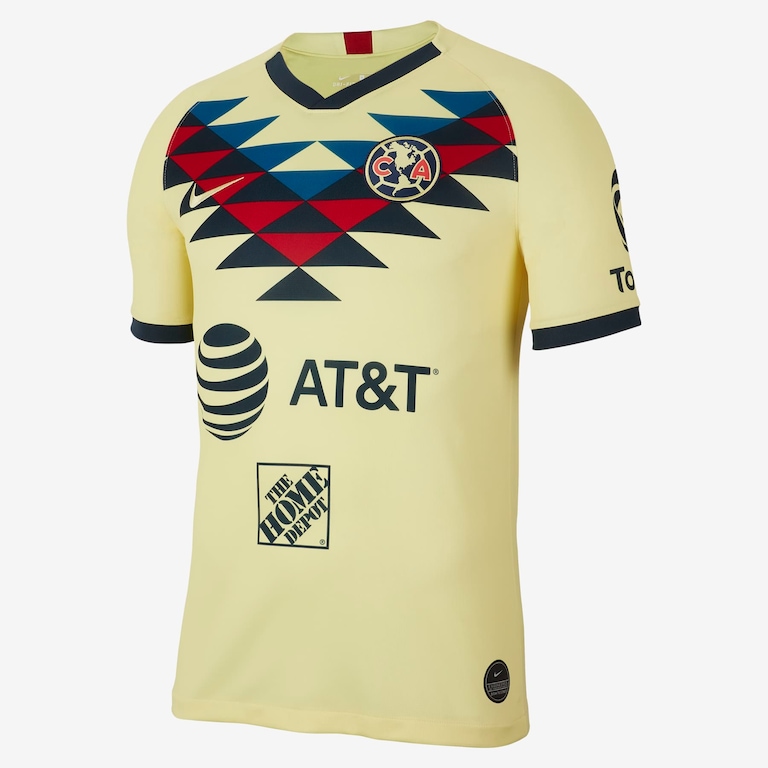 Camisa Nike Club América I 2019/20 Torcedor Pro Unissex - Foto 1