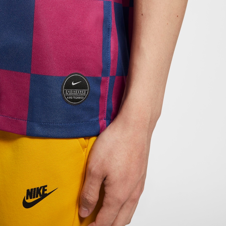 Camisa Nike Barcelona I 2019/20 Torcedor Pro Unissex - Foto 8