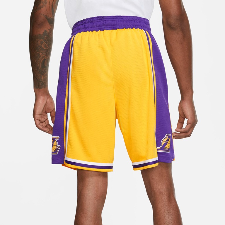 Shorts Nike Los Angeles Lakers Icon Edition Swingman Masculino - Foto 3