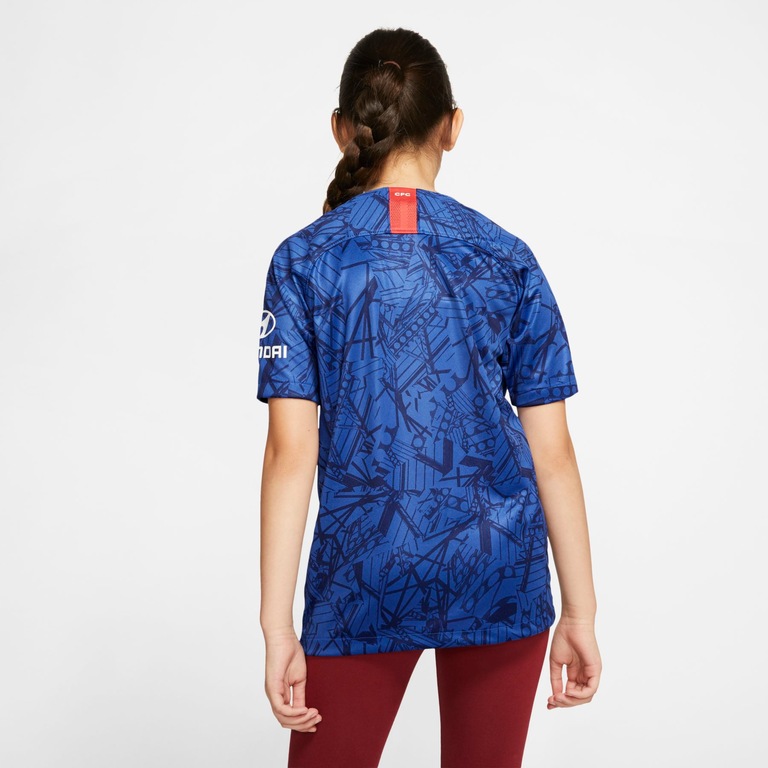 Camisa Nike Chelsea I 2019/20 Torcedor Infantil - Foto 3