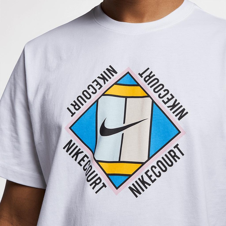 Camiseta Nike Court OZ Masculina - Foto 3