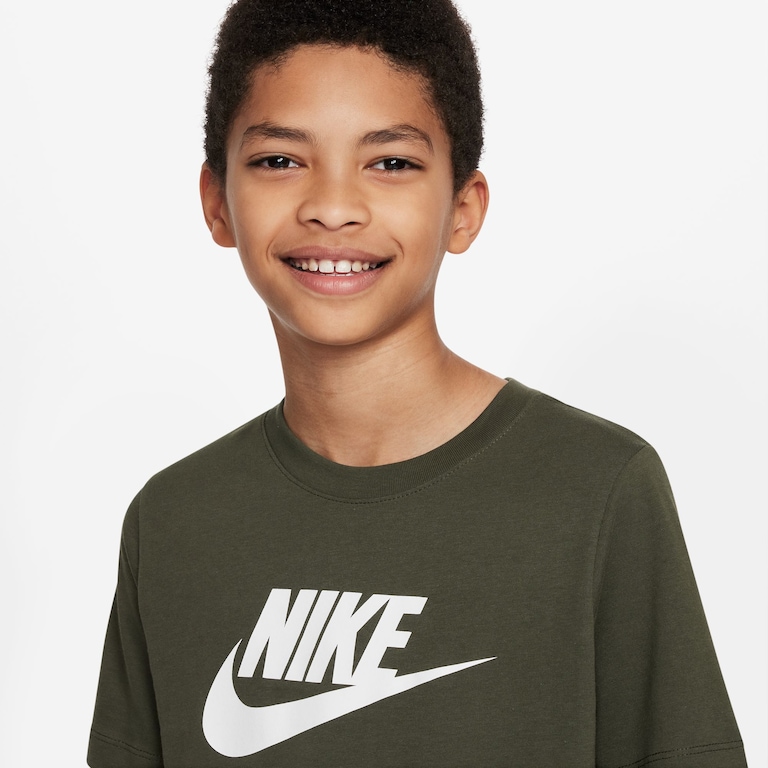 Camiseta Nike Sportswear Futura Icon Infantil - Foto 2