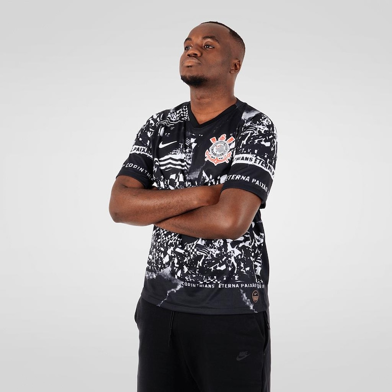 Camisa Nike Corinthians III Invasões Jogador Masculina - Foto 2