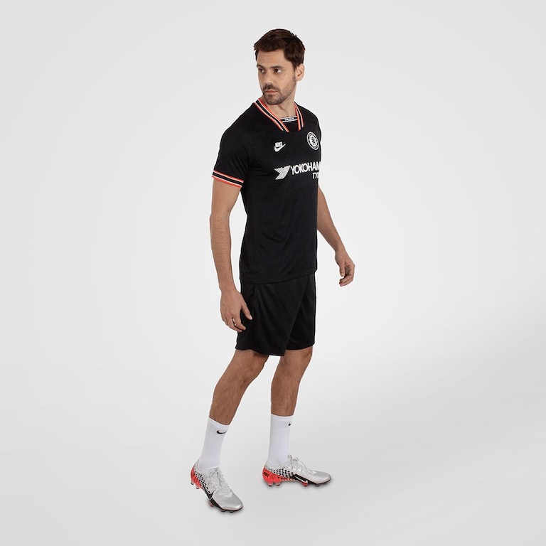 Camisa Nike Chelsea III 2019/20 Torcedor Pro Unissex - Foto 9
