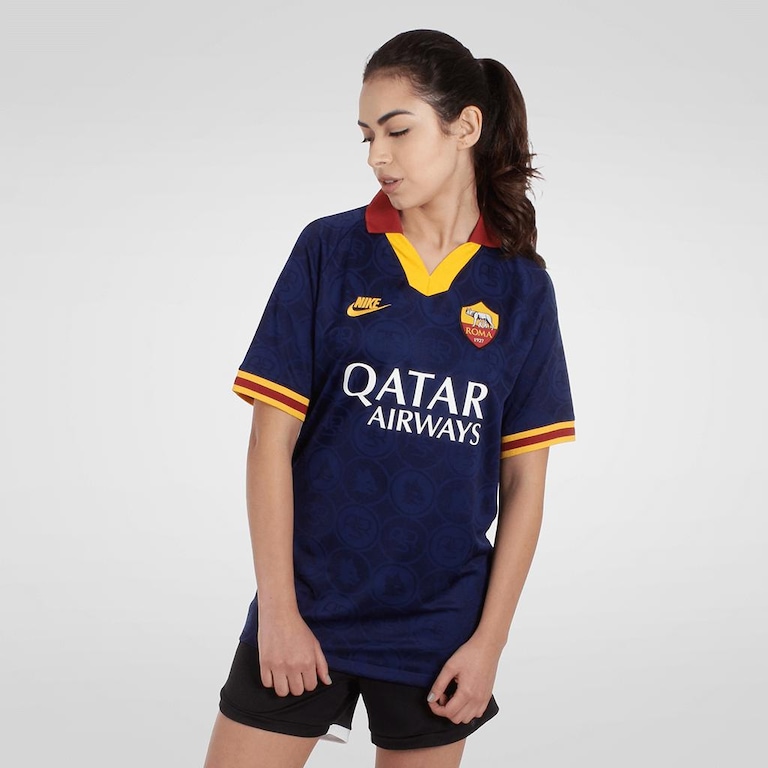 Camisa Nike Roma III 2019/20 Torcedor Pro Unissex - Foto 4