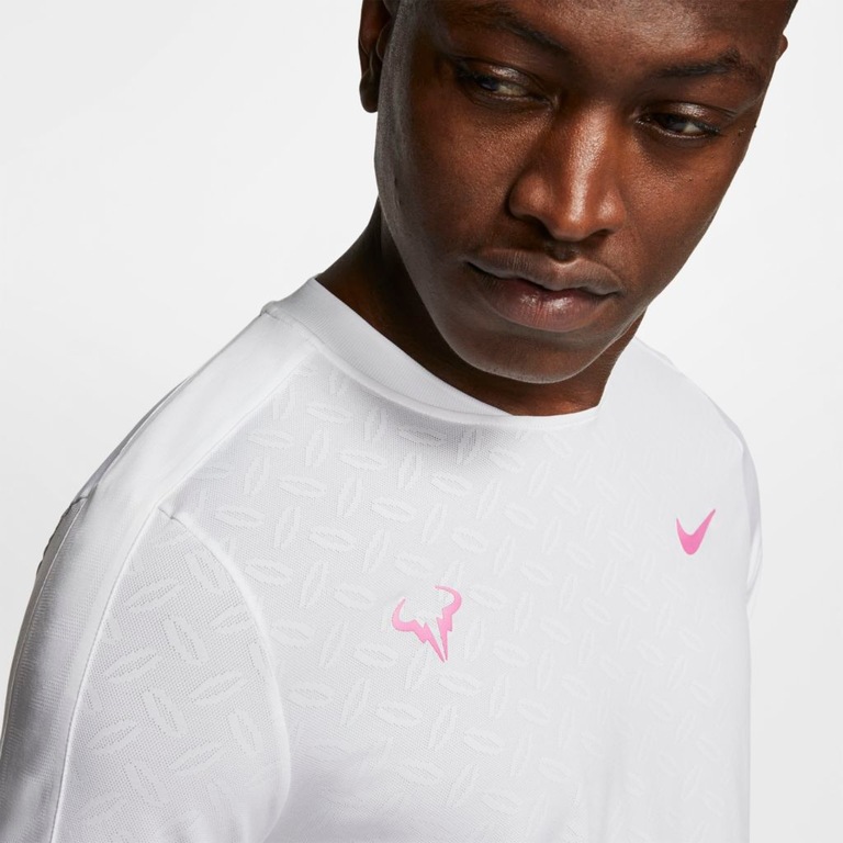 Camiseta Nike Court AeroReact Rafa Nadal Masculina - Foto 4