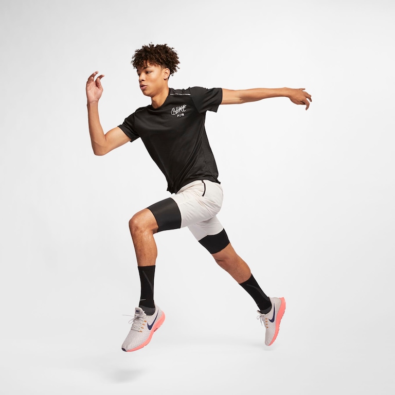 Camiseta Nike Dri-Fit Miler Masculina - Foto 5