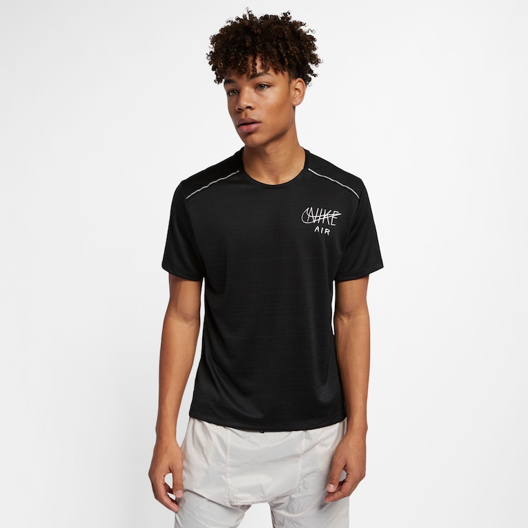 Camiseta Nike Dri-Fit Miler Masculina - Foto 1